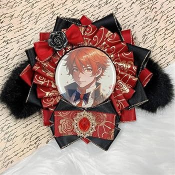 Amazon.co.jp: 垂れ耳付きロゼット 缶バッジ用ロゼット 痛バッグ